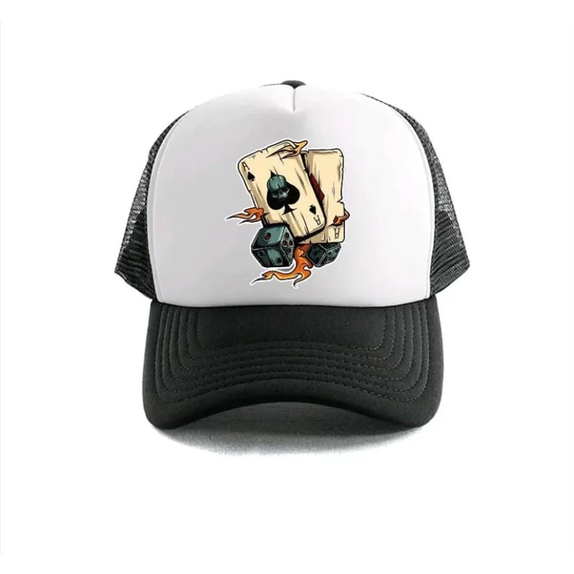 PROMOTOPI JARING TRUCKERS MONSTER PRIA/TOPI KARTU AS / TOPI DISTRO PREMIUM