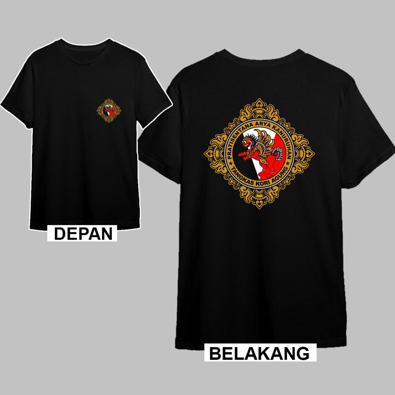 BAJU KAOS SABLON SEMETON TANGKAS KORI AGUNG | KUALITAS PREMIUM | BAJU BALI BERCERITA | BISA COD
