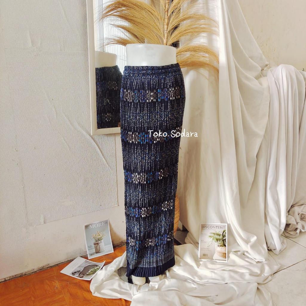 RoK Batik Plisket Naura // Rok Bawahan Kebaya Jumbo // Rok Panjang
