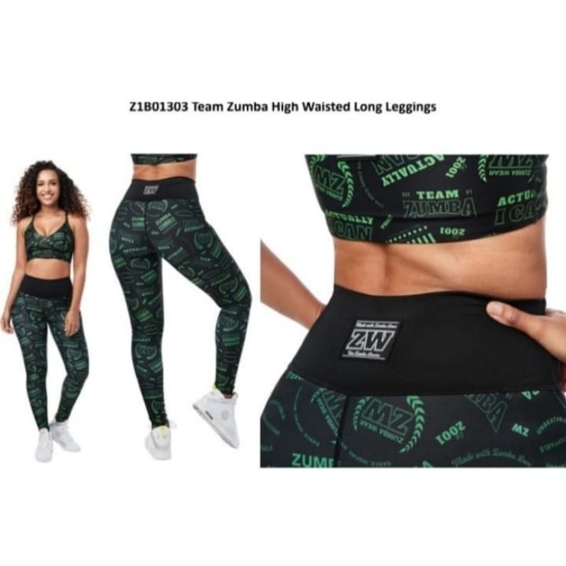 Preloved Legging Zumba Wear Original