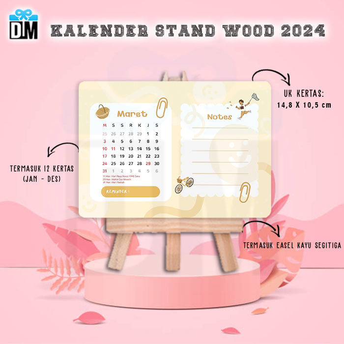 

Kalender Duduk Aesthethic 2024 2025 2026 Kalender Lengkap Kayu #M