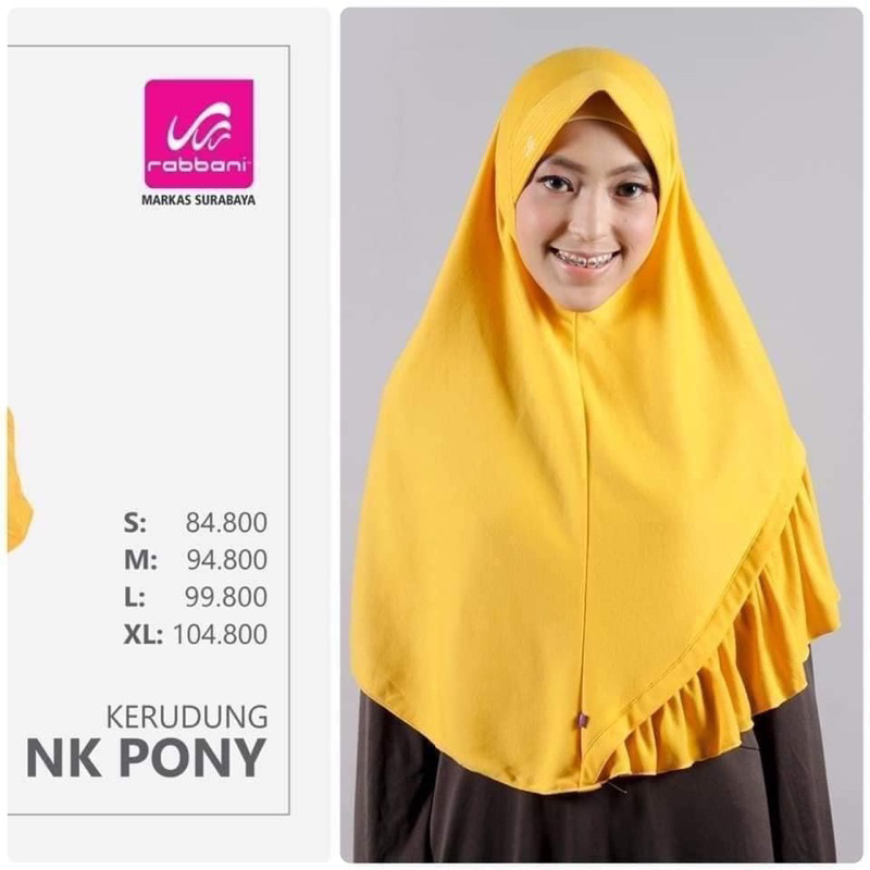kerudung Rabbani Pony Original DISKON 50% KERUDUNG RABBANI SEKOLAH KERUDUNG SEKOLAH RABBANI