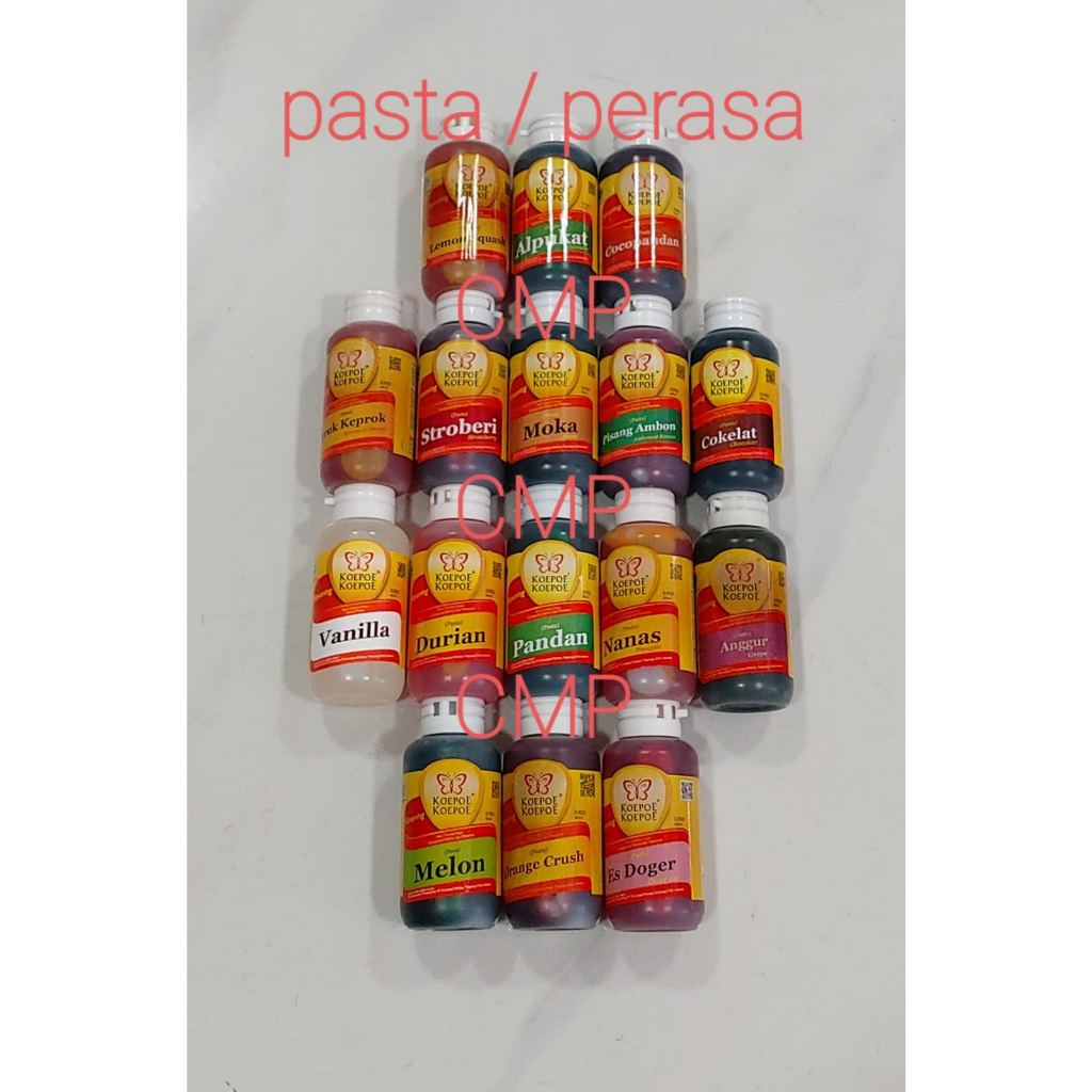 

Koepoe Koepoe Pasta/Perasa/Pewangi Makanan All Variant 60 ml