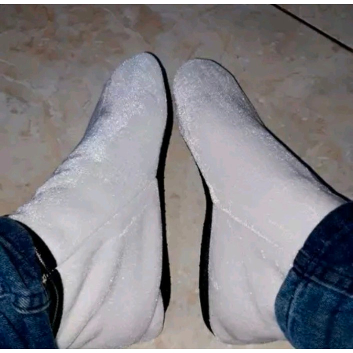 KAOS KAKI TAWAF PUTIH POLOS/PERLENGKAPAN HAJI-UMROH