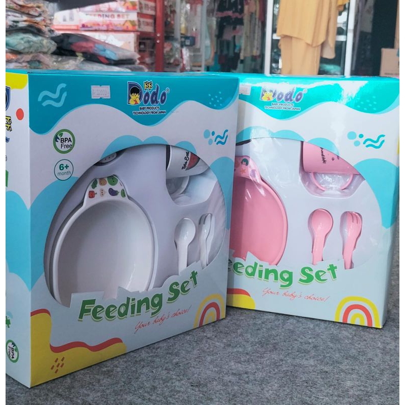 dodo feeding set tempat makan bayi