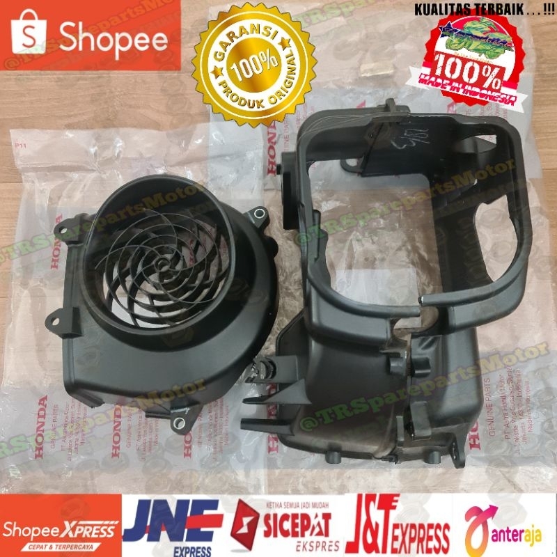 Cover Blok Mesin Dan Kipas Beat Fi, Beat Fi Esp Scoopy Fi Spacy Fi K25 KZL Stater Kasar 2013-2014