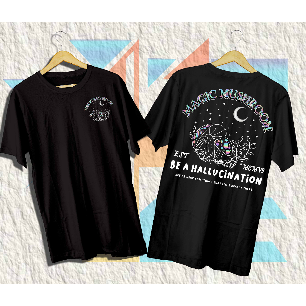 HZ - Kaos Magic Mushroom - Kaos Distro - Kaos Aesthetic - Kaos Viral