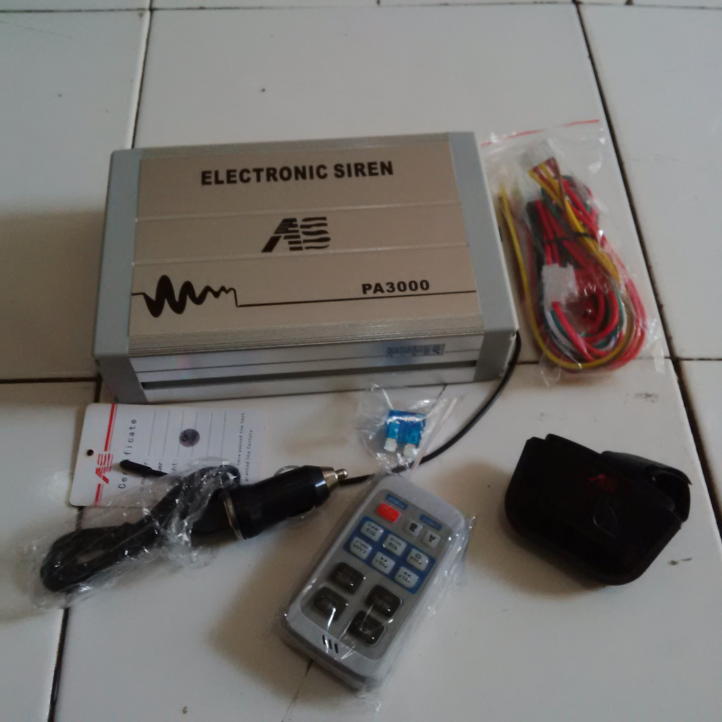 modul sirine model pa3000 sirine 400watt