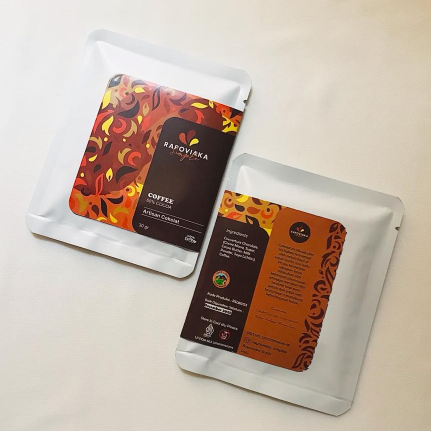

Rapoviaka Simple Cokelat 30 gram Varian Coffee