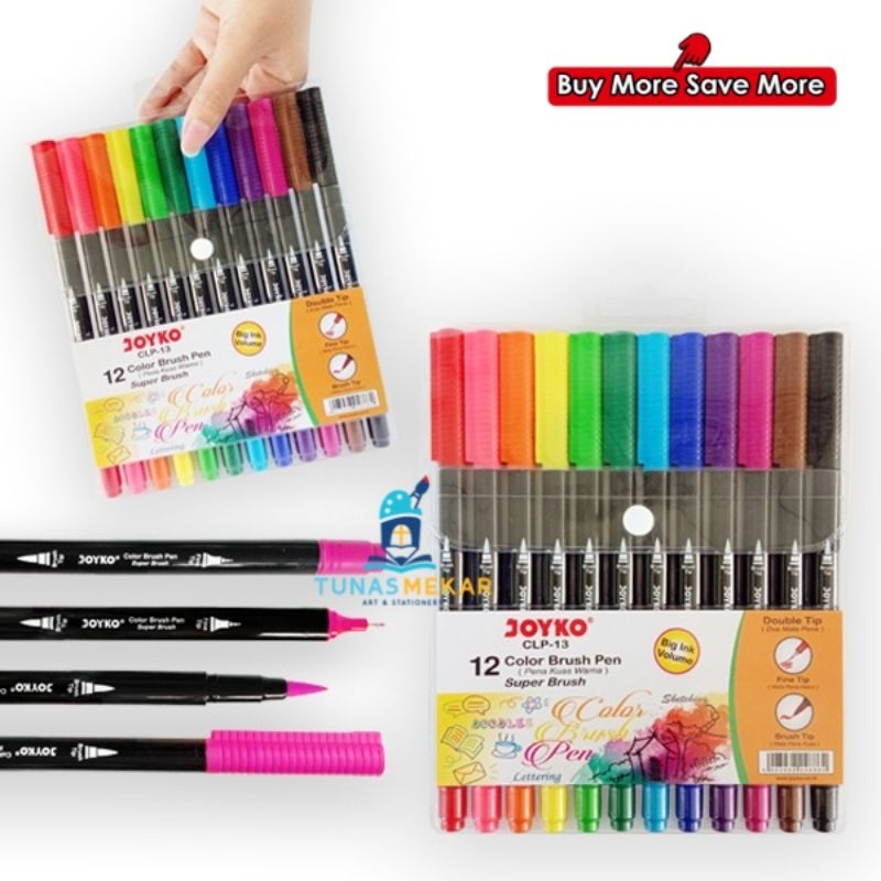 

Brush Pen Joyko 12Color CLP-13