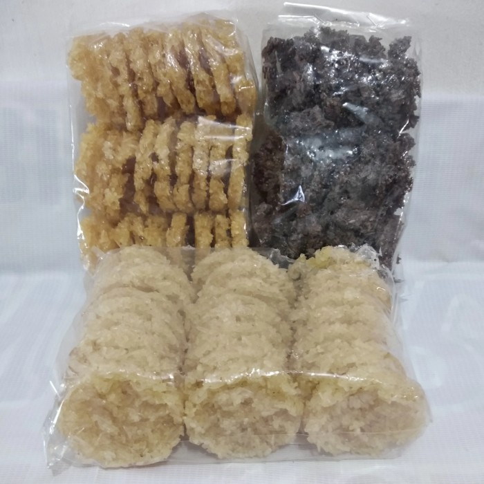 

KERUPUK RENGGINANG BAWANG, TERASI, KETAN HITAM [ 500gr ]