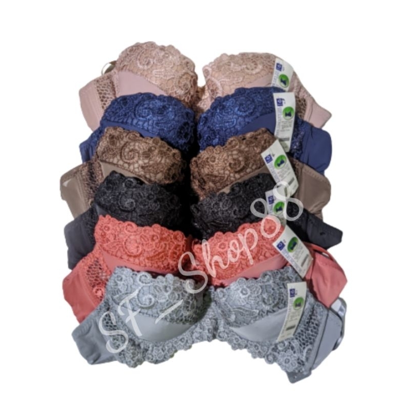BRA BH KAWAT LYCRA B1603 UKURAN BESAR CUP D DENGAN NO 32D-34D-36D