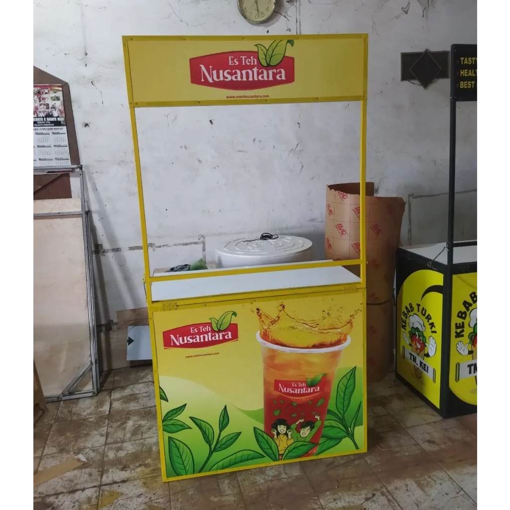 Booth portabel / Booth Kontainer / Gerobak Jualan / Gerobak Container / Gerobak Bajaringan / Stand