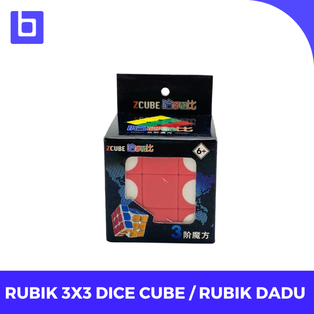 Cube 3x3 - Dice Cube /Cube Dadu