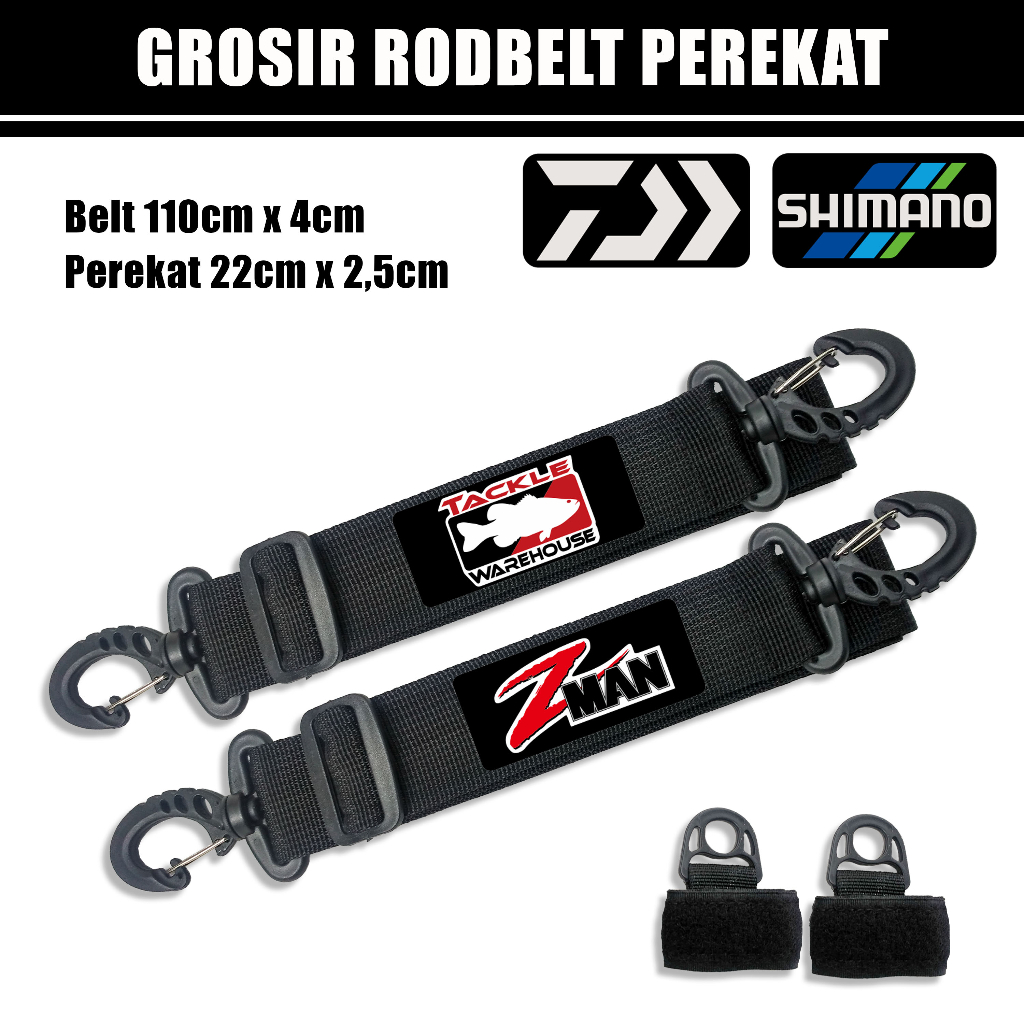Grosir Rod Belt Joran Tas Pancing Perekat Slempang Alat Membawa Perlengkapan Mancing
