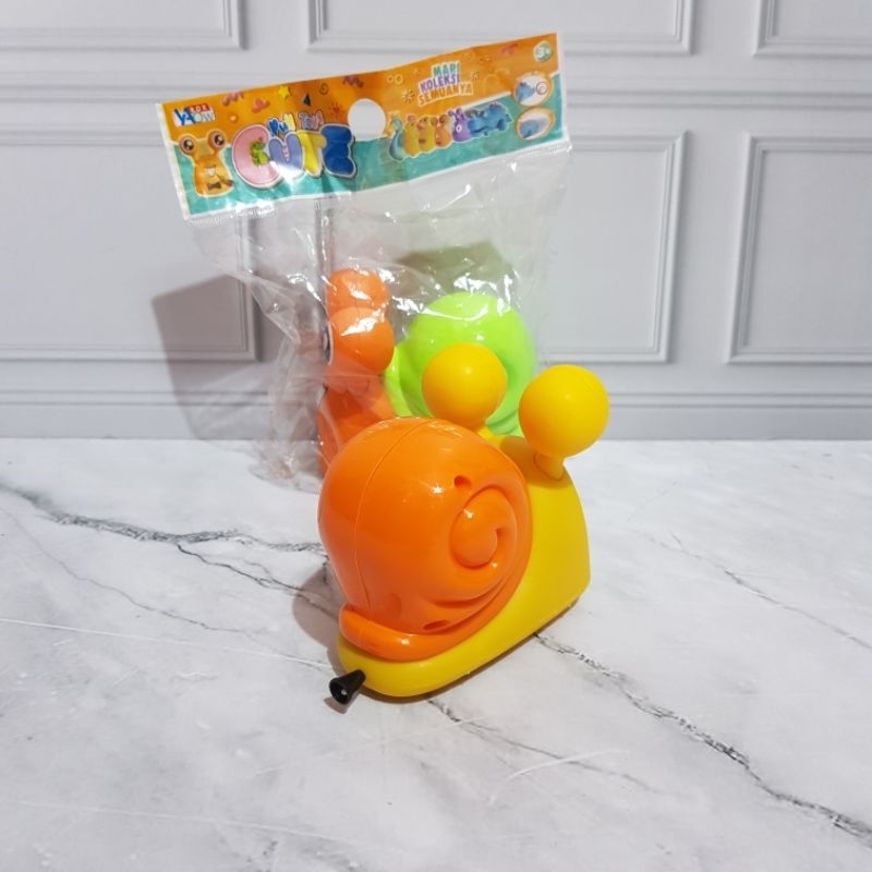 Mainan Siput Racing Balap - Mainan Siput Tarik Lari