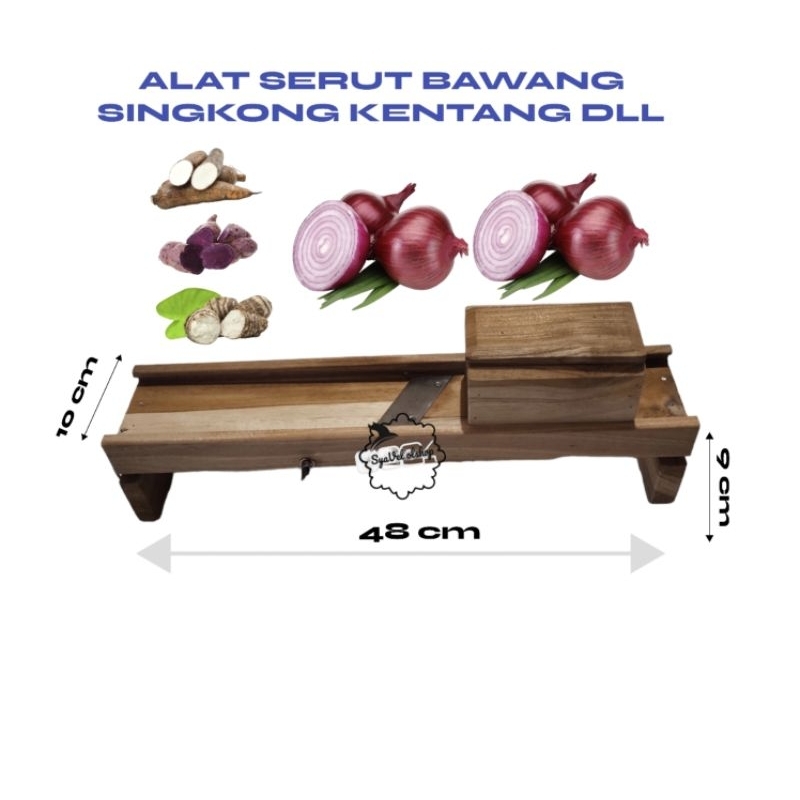 alat serut bawang kripik singkong kentang