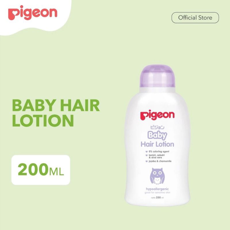 Pigeon hair lotion