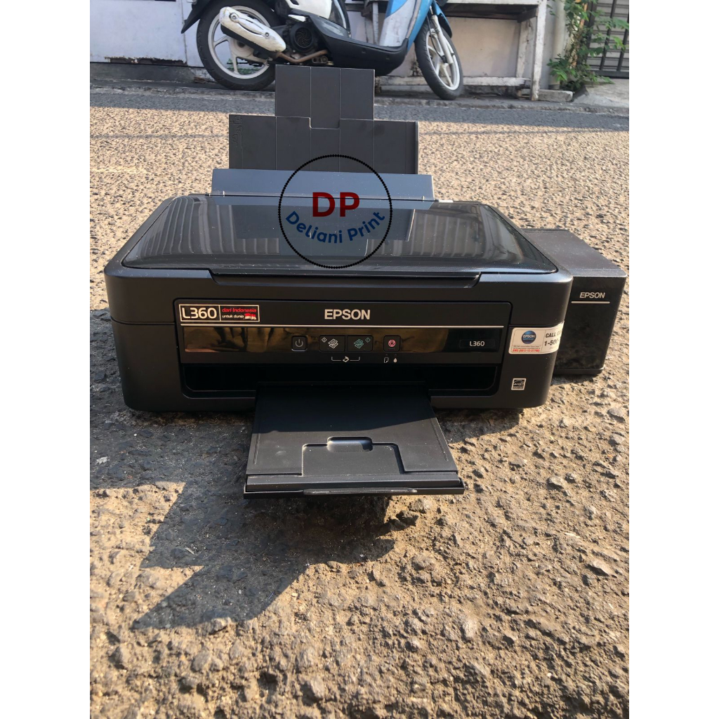Printer Epson L360 Infus ink tank print Scan copy siap pakai normal
