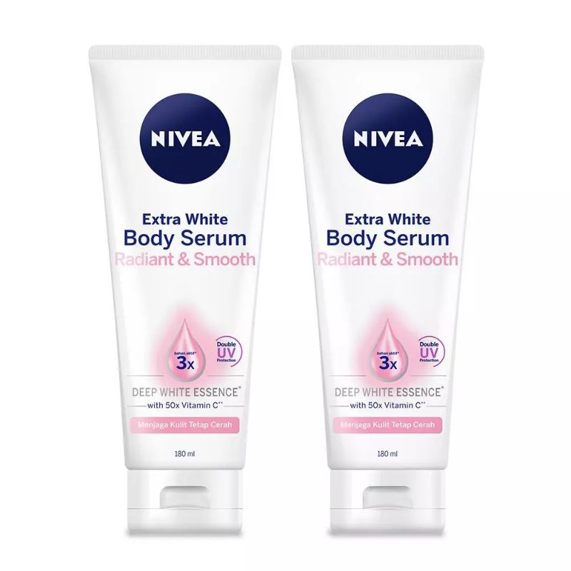 Nivea body serum radiant and smooth
