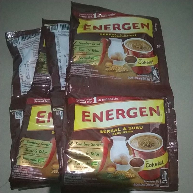 

Energen sereal & susu rasa cokelat