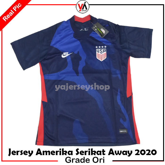 OBRAL Jersey Amerika Serikat Away 2020 Grade Ori Kualitas Terbaik