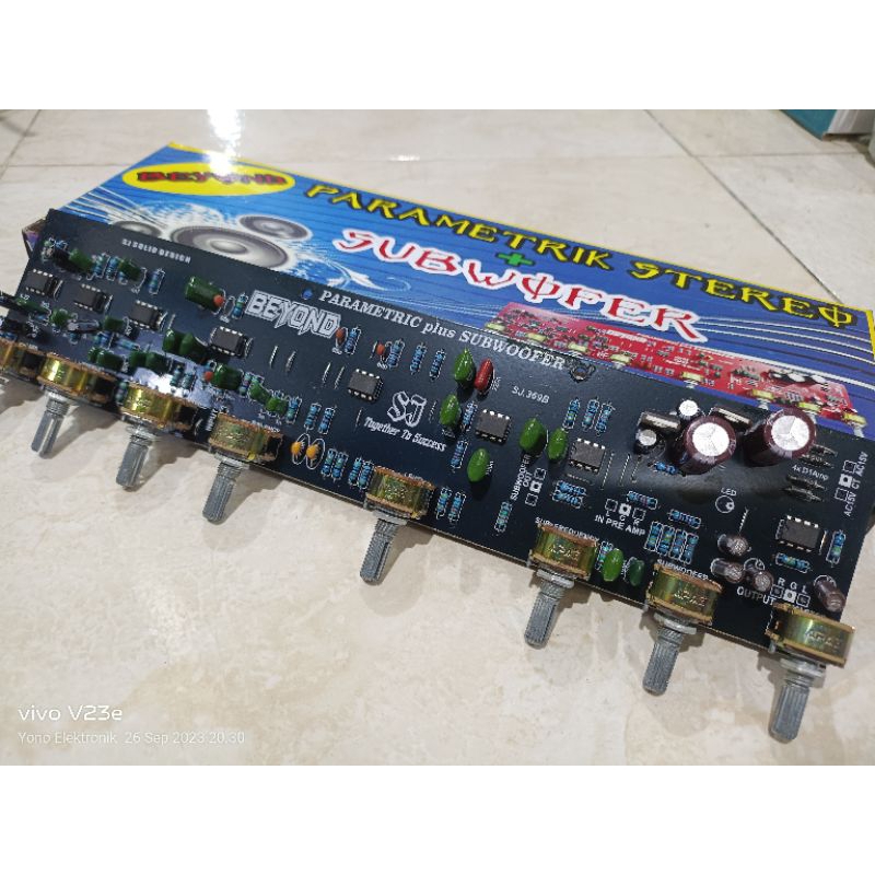 Kit Parametrik Plus extra SUBWOOFER STEREO Parametrik SUB