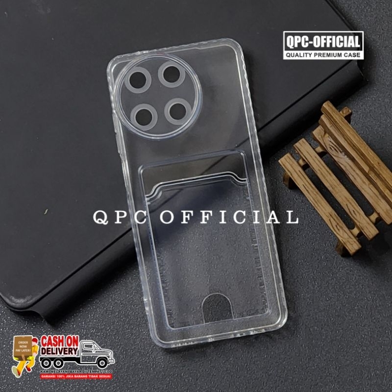 Realme 11 Pro Realme 11 Pro Plus Card Case Bening Slot Kartu Case Realme 11 Pro Realme 11 Pro Plus