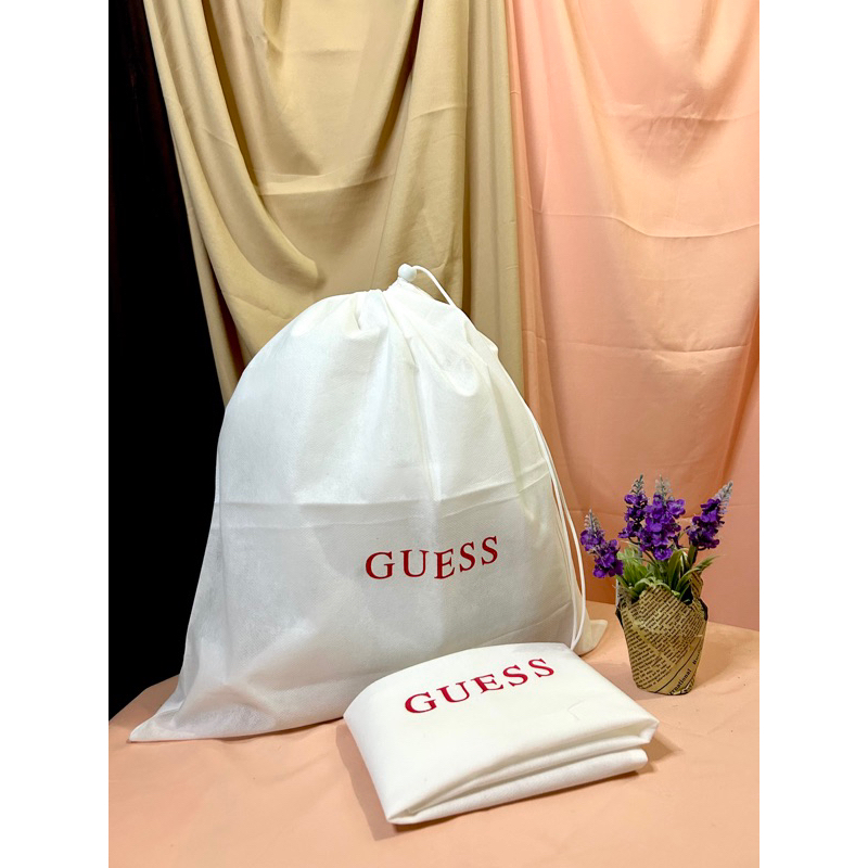 Dustbag Guess Bahan Spounbund (READY STOCK JKT) Pengganti Sarung Tas Pelindung Debu Serut Dust Bag D
