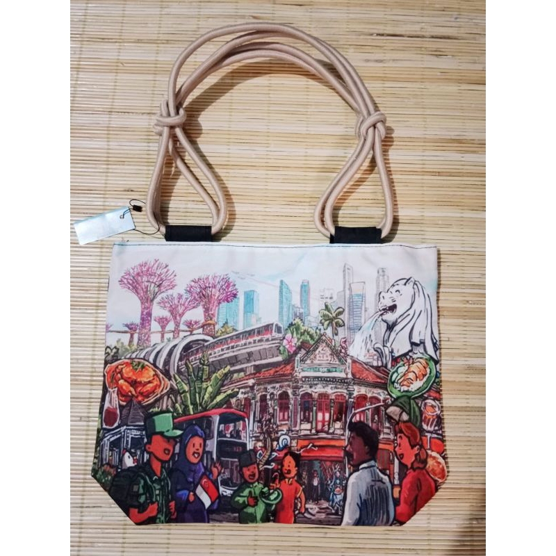 Totebag Singapore | Tas Singapore | Tas Oleh Oleh Singapore | Totebag Singapura | Tas Oleh Oleh Sing