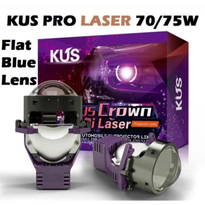 BILED KUS 7 PRO LASER 3 INCH  PROJEKTOR PROJIE BILED 75 WATT