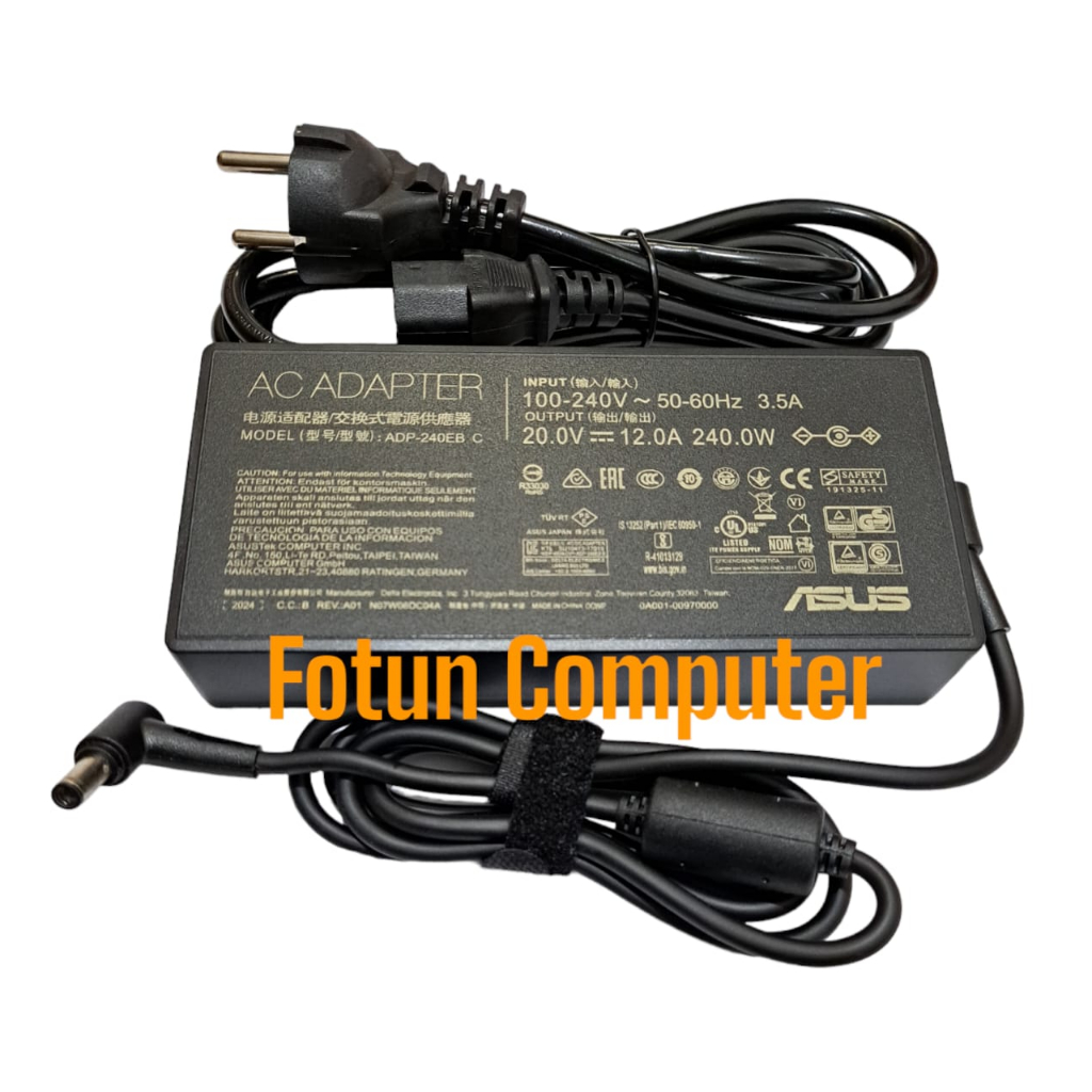 Adaptor Charger Asus ROG Zephyrus G14 GA402RJ GA402RK GA402XU GA402XV 20V 12A