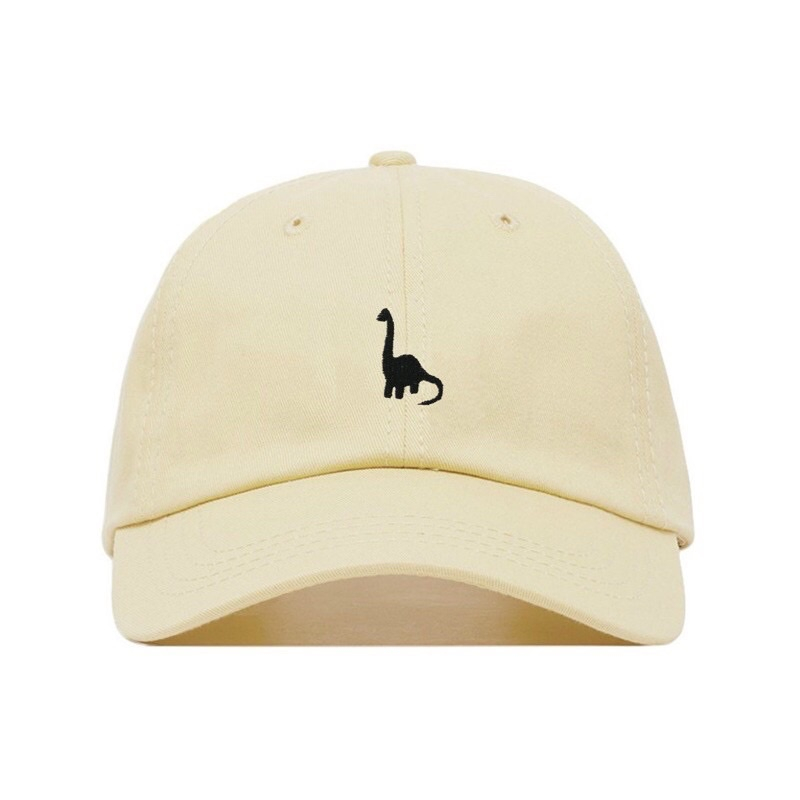 Topi Baseball Bordir Brontosaurus