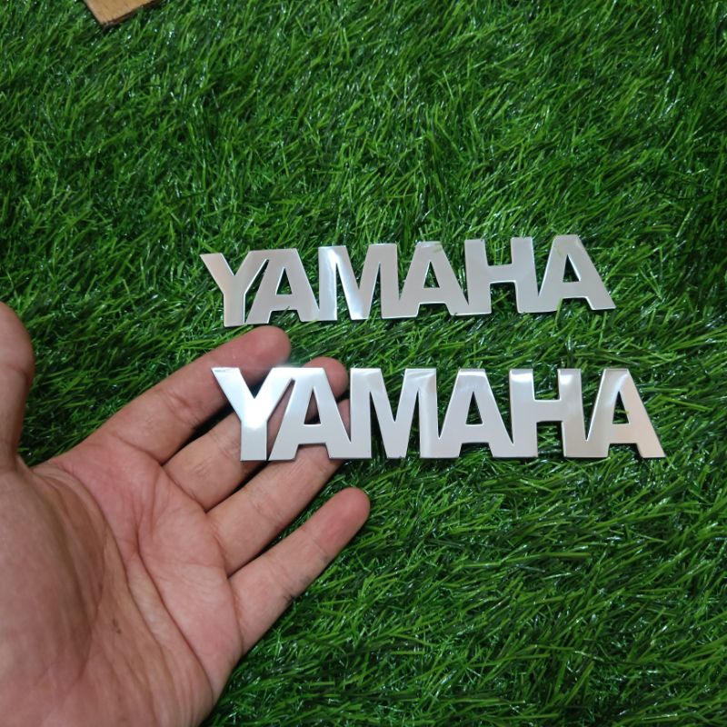 Emblem YAMAHA Custom Stainles Tangki Rxking RXS YT115