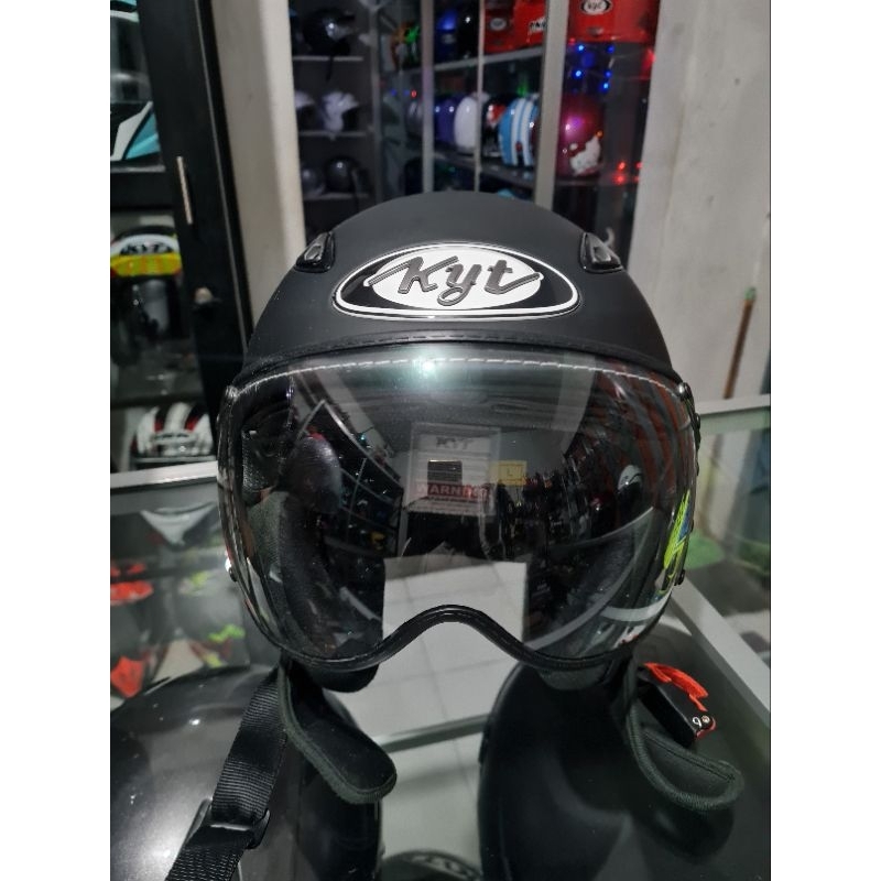 Helm KYT Elsico Original bekas pakai