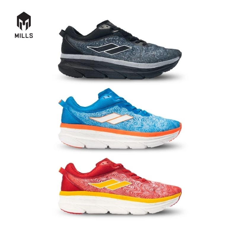 Mills Sepatu Olahraga Lari Running Shoes MILLS ENERMAX FLASMA 91023