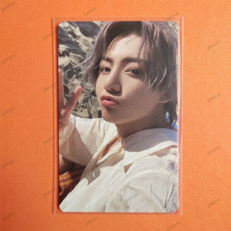 Jungkook Butter Peaches Photocard