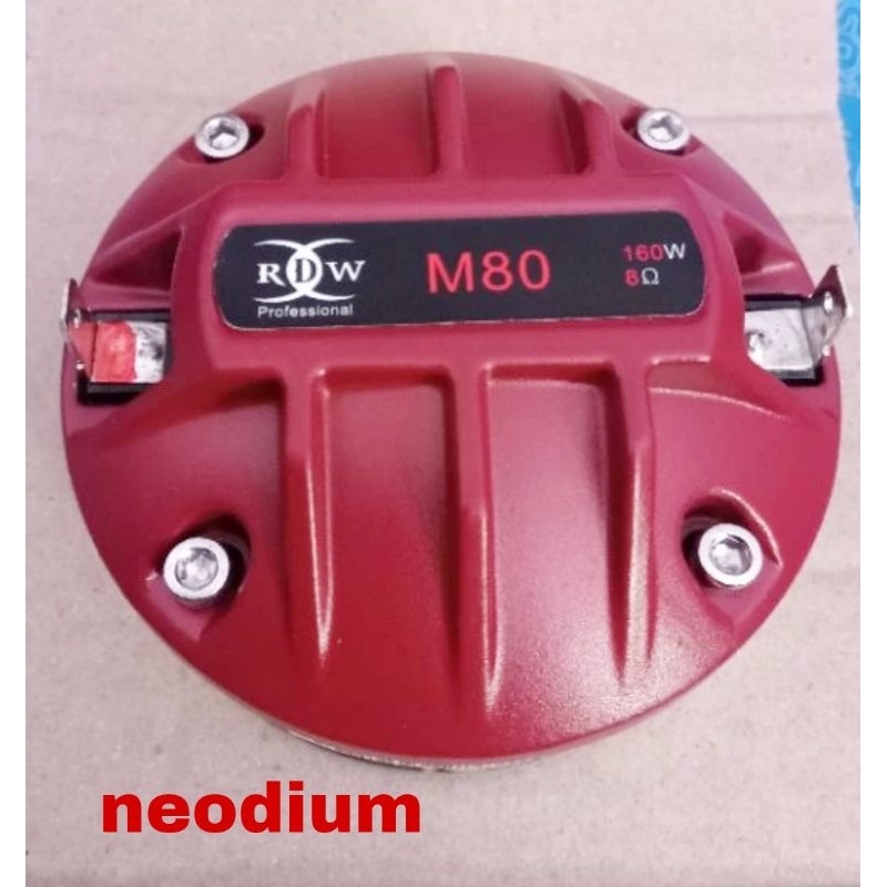 Tweeter M 80 / driver Rdw M80 Neodium
