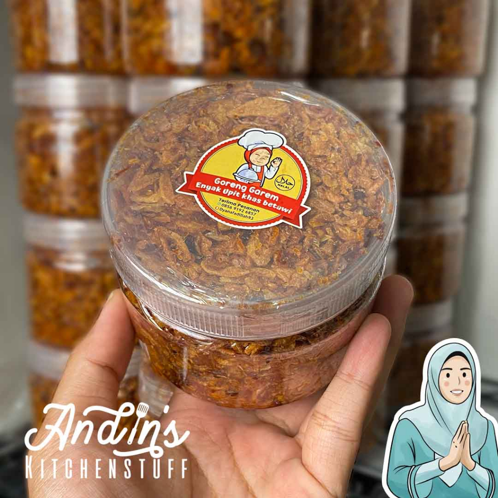 

LAKU Goreng Garem Enyak Upit - Bawang Goreng Dengan Bumbu Asli dan Khas Betawi