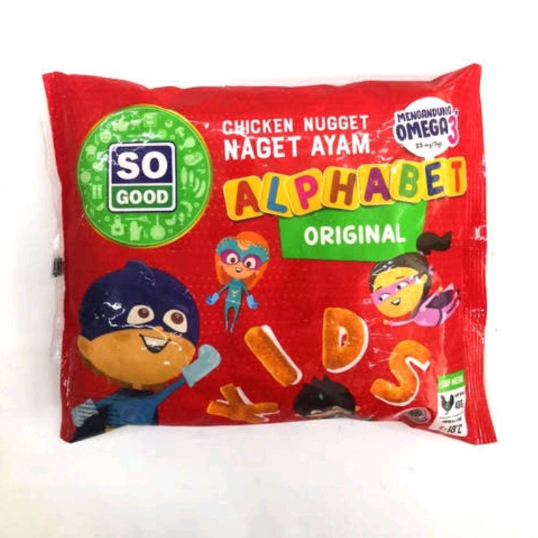 

SO GOOD ALPHABET CHICKEN NUGGET