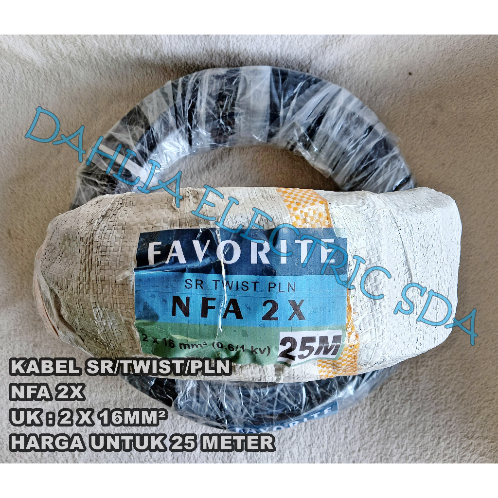 KABEL SR / TWIST / NFA 2X 2 X 16MM² 25M FAVORITE