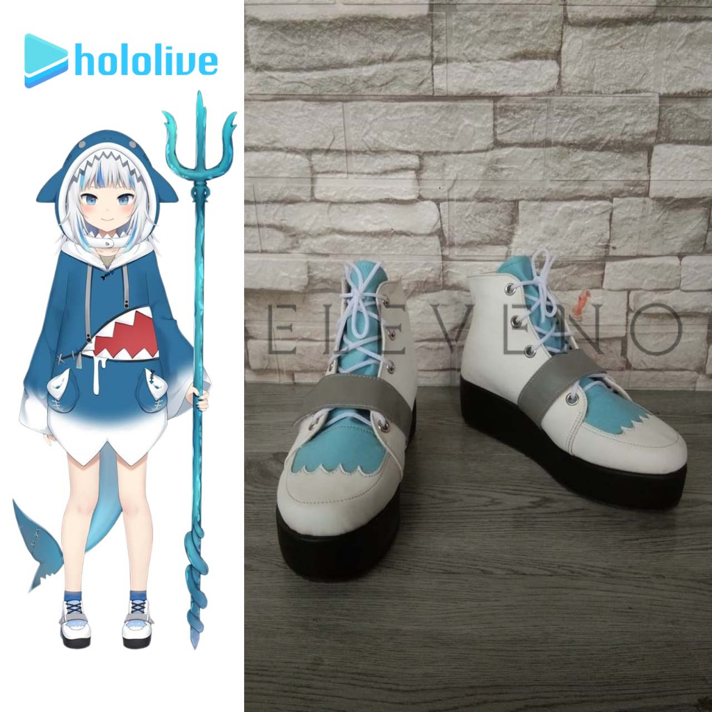 Sepatu Cosplay Vtuber Gawr Gura