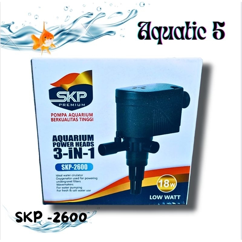 PROMO MURAH Pompa kolam aquarium aquascape SKP 2600