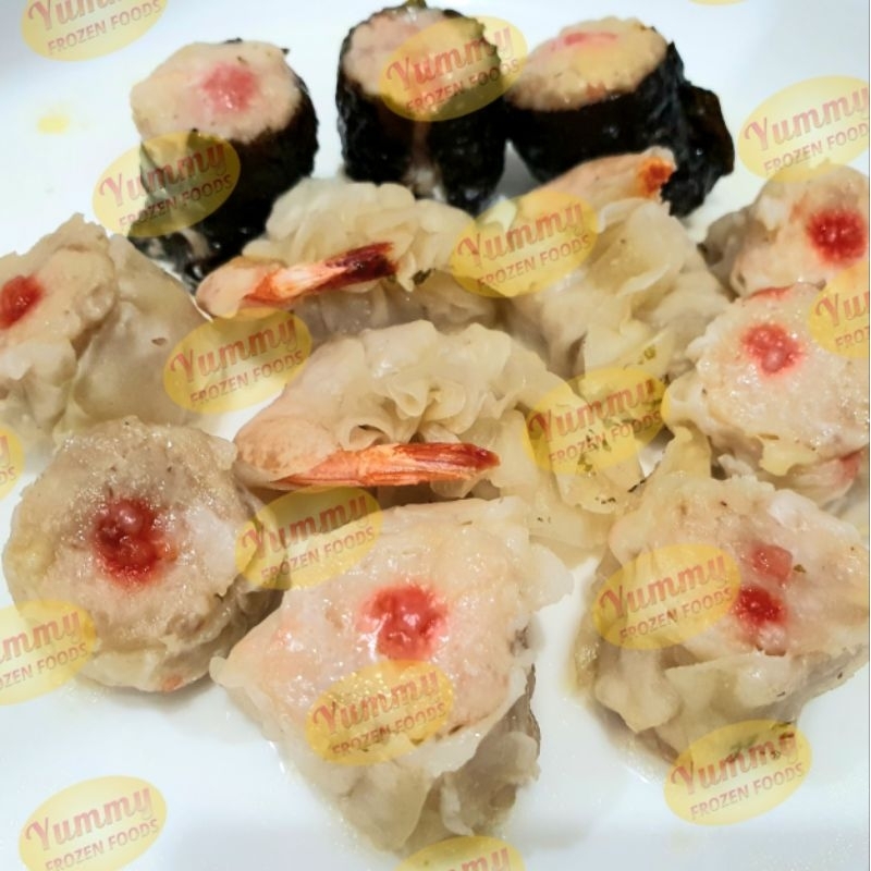 

Beneran Dimsum Mix Ayam Udang 250g. 95% daging