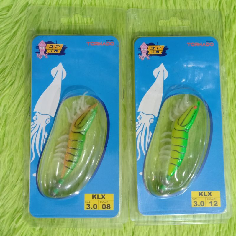 Umpan Pancing Cumi Udang Kaki tiruan Squid jig 9cm GID 3.0