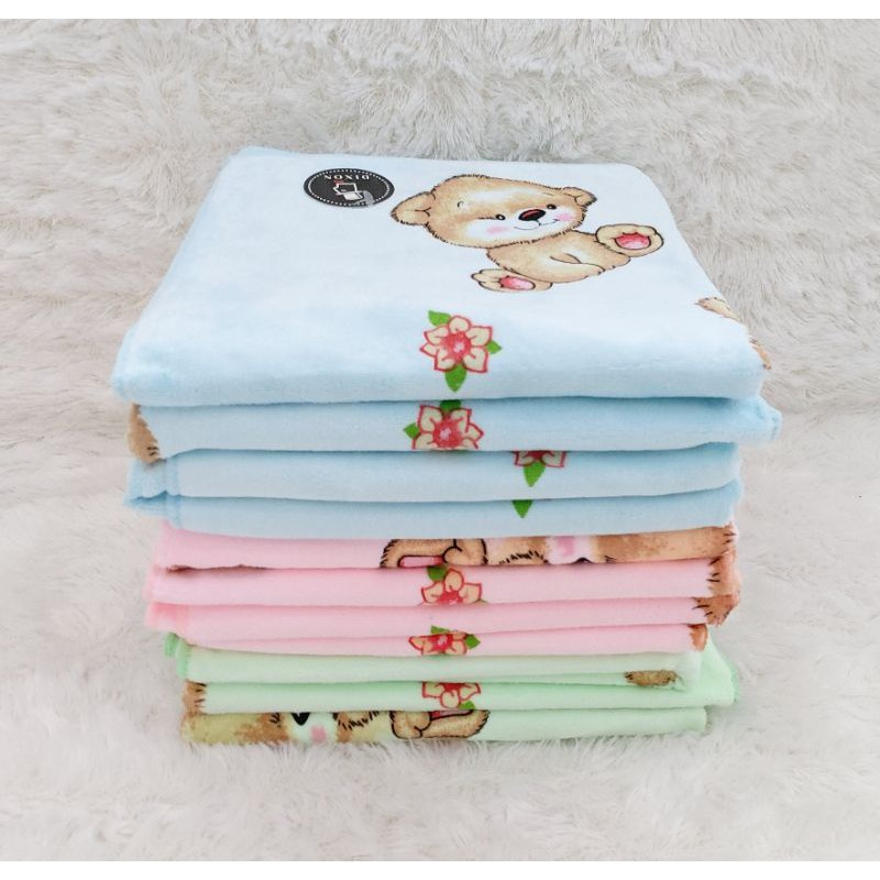 HANDUK BAYI DIXON BESAR UK. 60X120 - HANDUK BAYI MOTIF - HANDUK KARAKTER - HANDUK MURAH