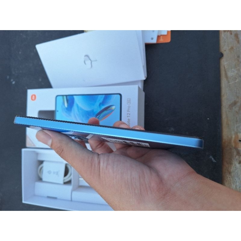 Redmi Note 12 Pro 5G 8/256 Second Fulset Mulus Banget Garansi Pnjng