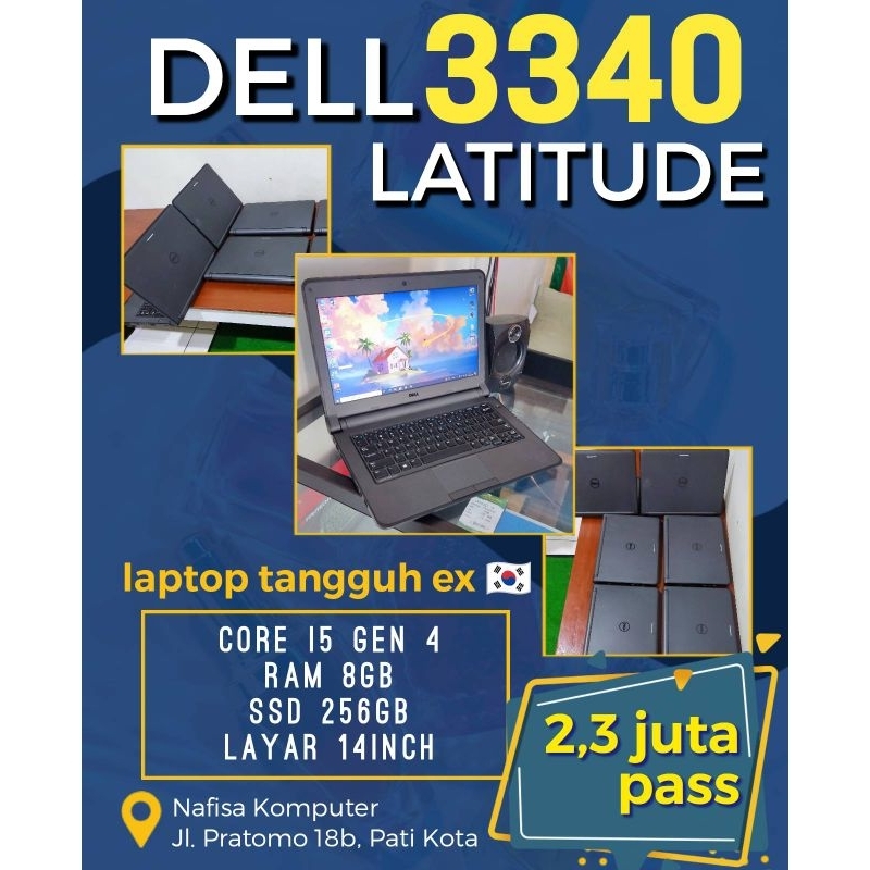 Laptop Dell 3340 Core i5
