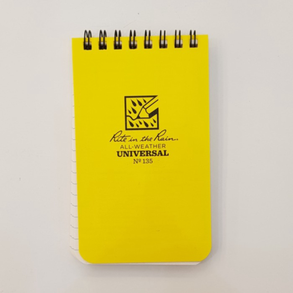 

NO 135 BUKU LAPANGAN ANTI AIR ALL WEATHER NOTEBOOK RITE IN THE RAIN Limited