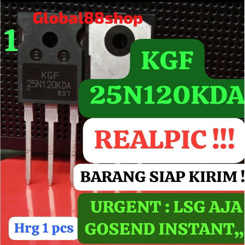 IC Transistor KGF25N120KDA KGF 25N120KDA 25N120 ORI
